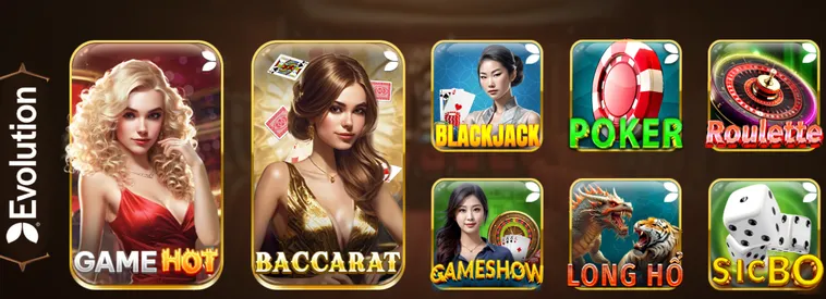 Casino Evolution Live Tại IWin Club Sảnh Cược Đỉnh Cao Đầy Kịch Tính