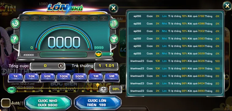 Lớn Nhỏ Tại Iwin Club Đỉnh Cao Sòng Bài Trực Tuyến Chinh Phục Những Chiến Thắng Vang Dội