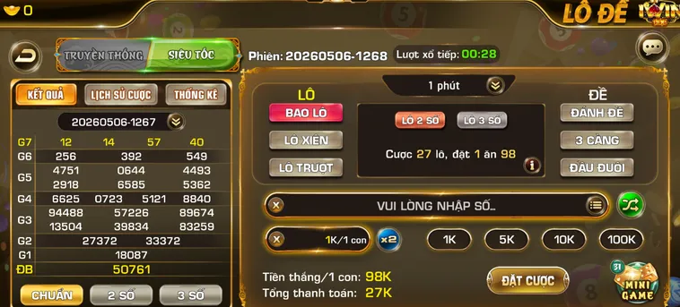 Chinh Phục Tốc Độ Quay Số Đỉnh Cao Cùng Lô Đề Siêu Tốc Tại iWin Club