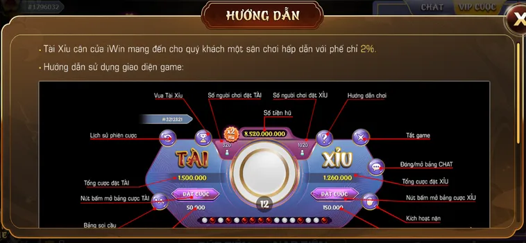 Trải Nghiệm Đỉnh Cao Tài Xỉu Casino Tại iWin Club Đầy Hấp Dẫn Nghẹt Thở